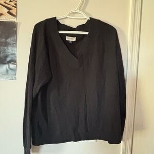 Universal Thread Black V-Neck Men's Sweater